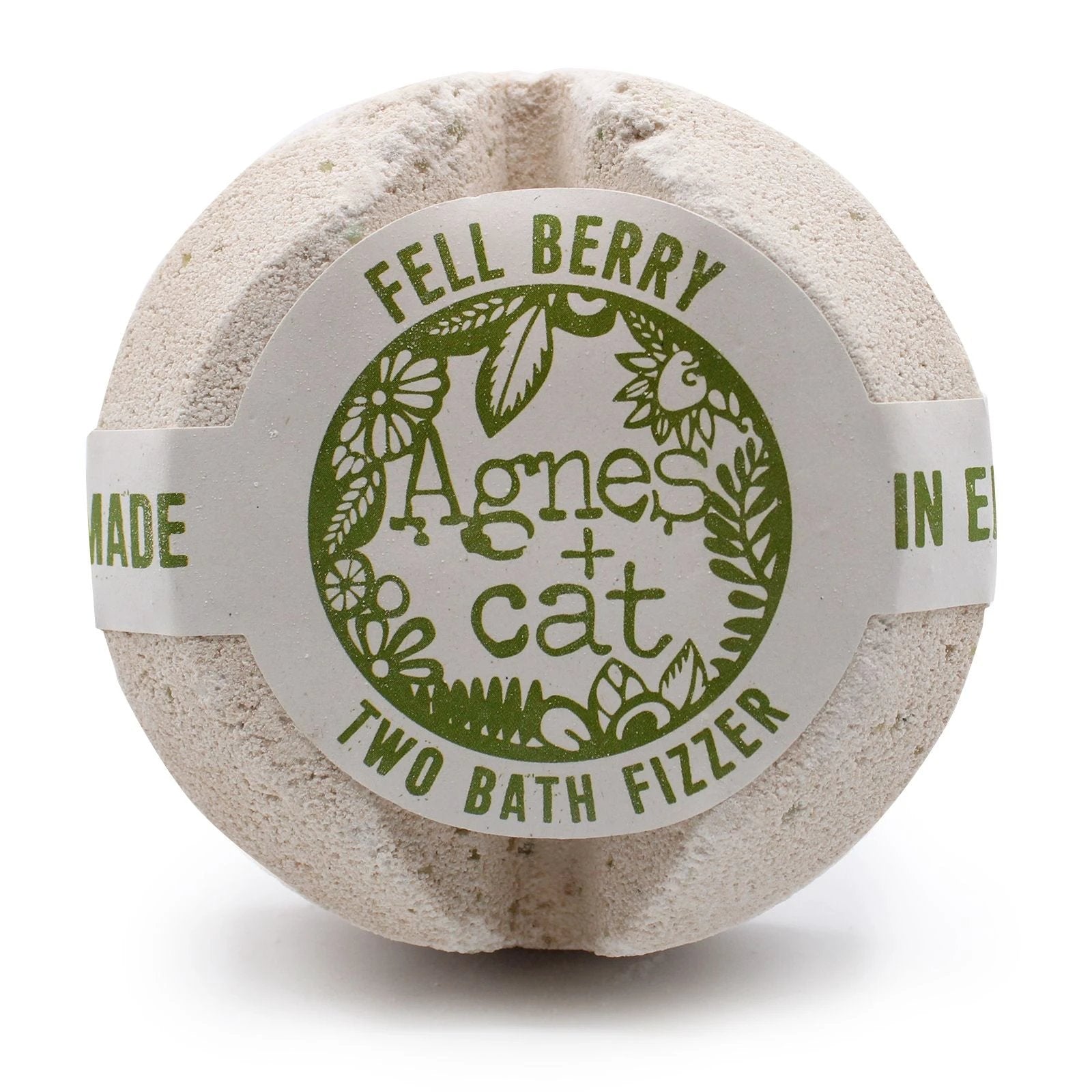 Agnes And Cat Bath Fizzer Fellberry Handcrafted British Bath Fizzer With Wild Hedgerow Fragrance by AW Dropship UK