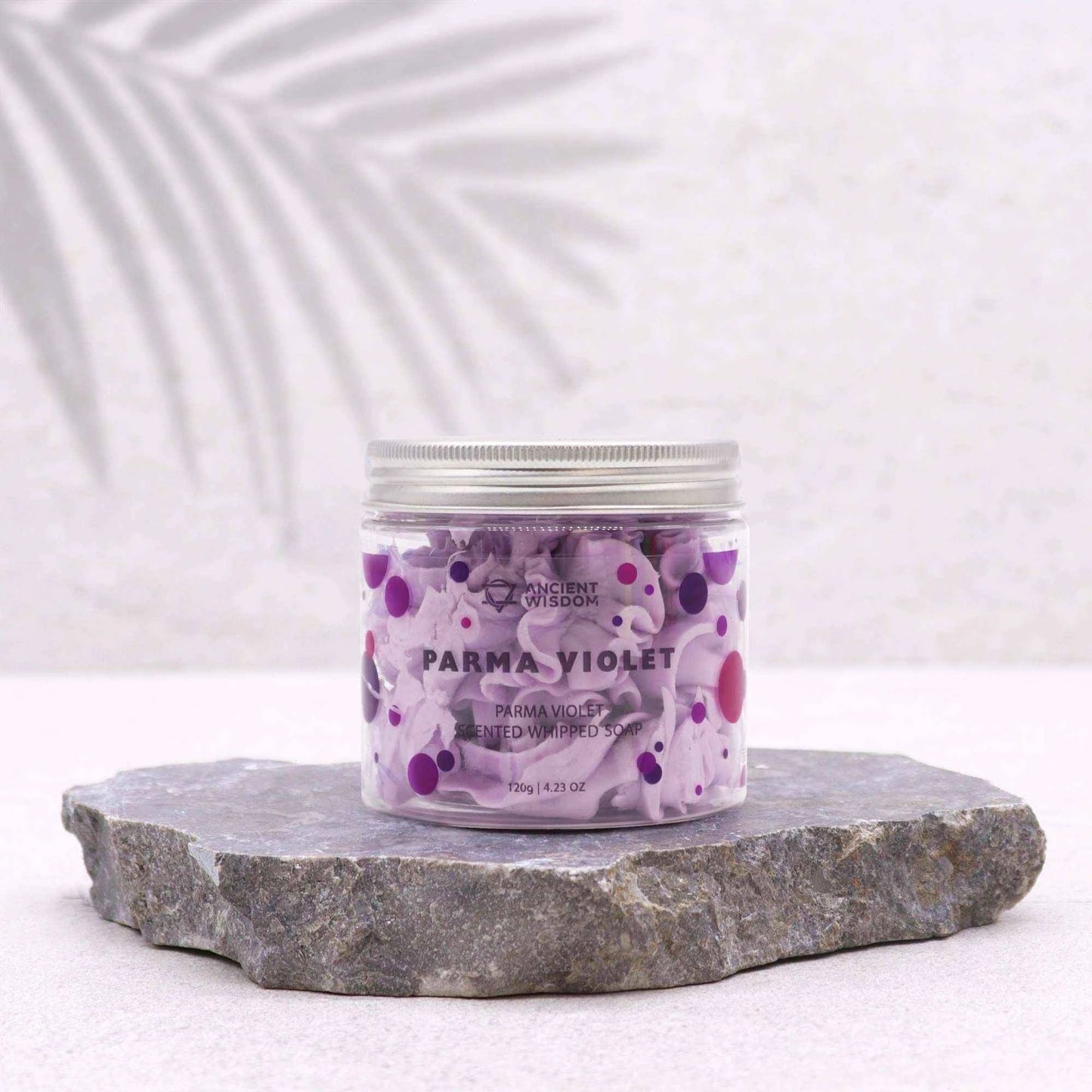 Parma Violet Whipped Soap – Luxurious Vegan Cleanser
