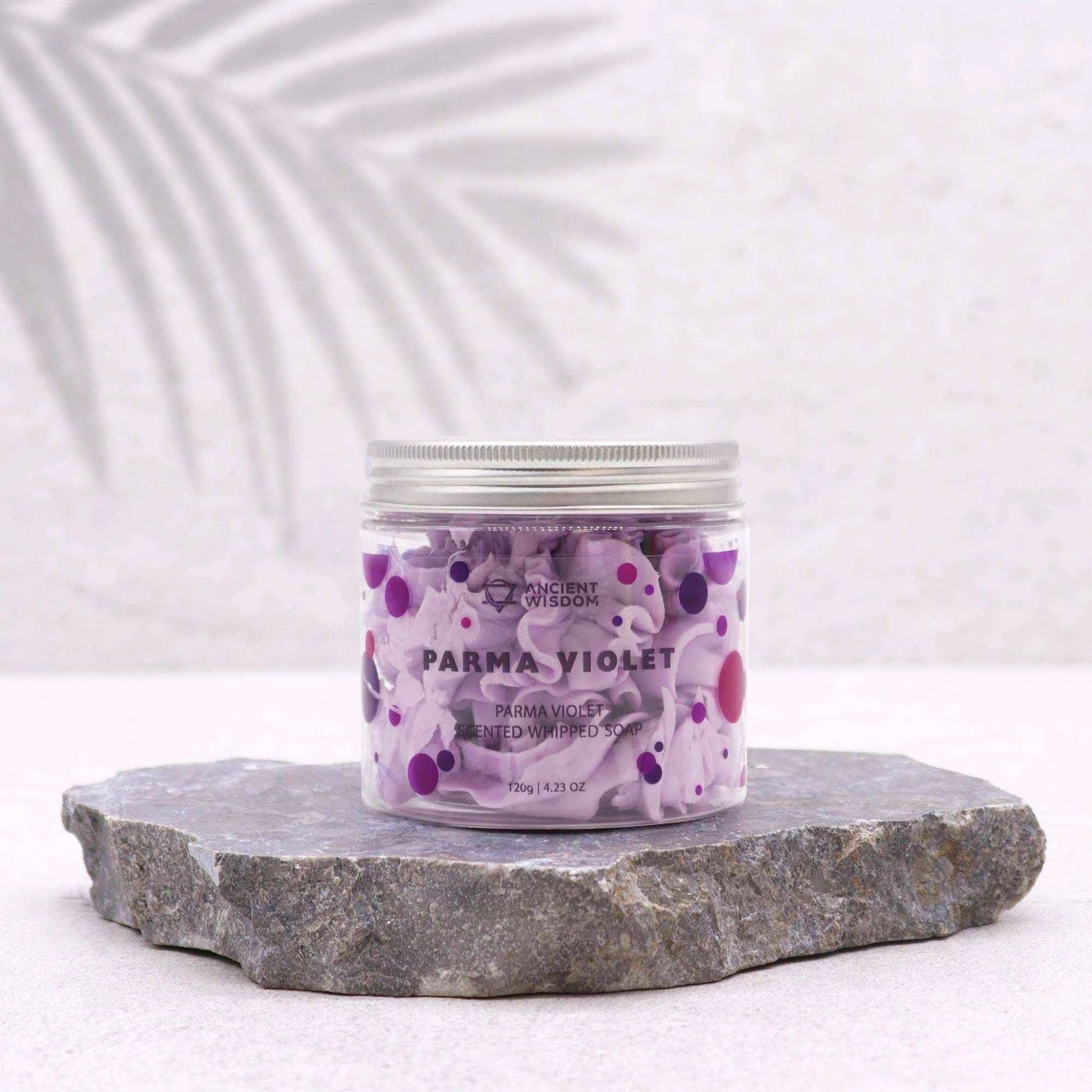 Parma Violet Whipped Soap – Luxurious Vegan Cleanser