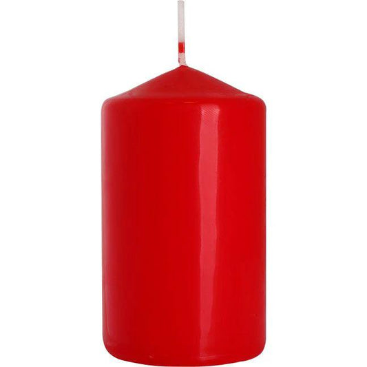 Pillar Candle 60x100mm - Red by AW Dropship UK