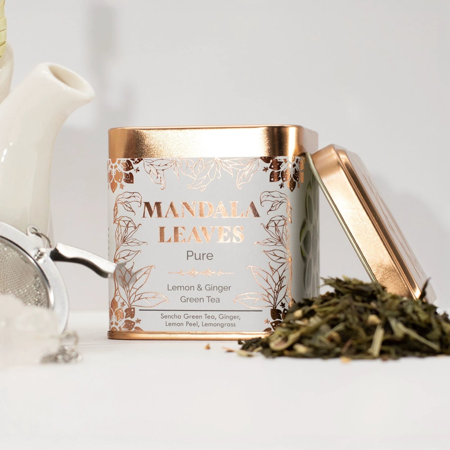 50g Classic Green Tea with Lemon and Ginger by AW Dropship UK