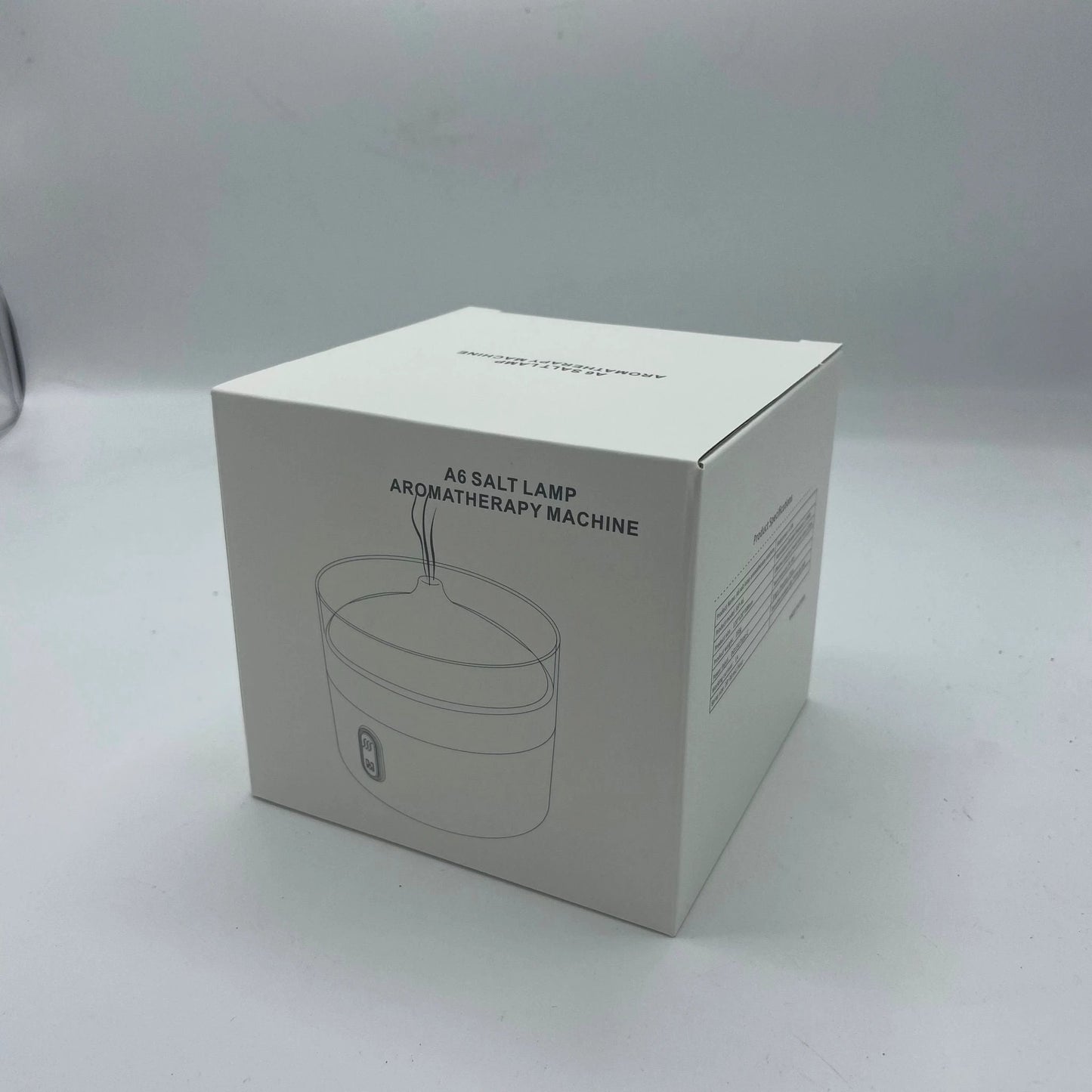 Himalayan Salt Aroma Diffuser - Night Light - USB-C - Flame Effect ( salt included) by AW Dropship UK