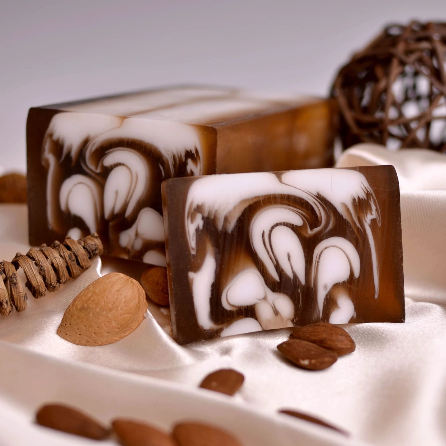 Handcrafted Soap Loaf 1.2kg - Almond by AW Dropship UK