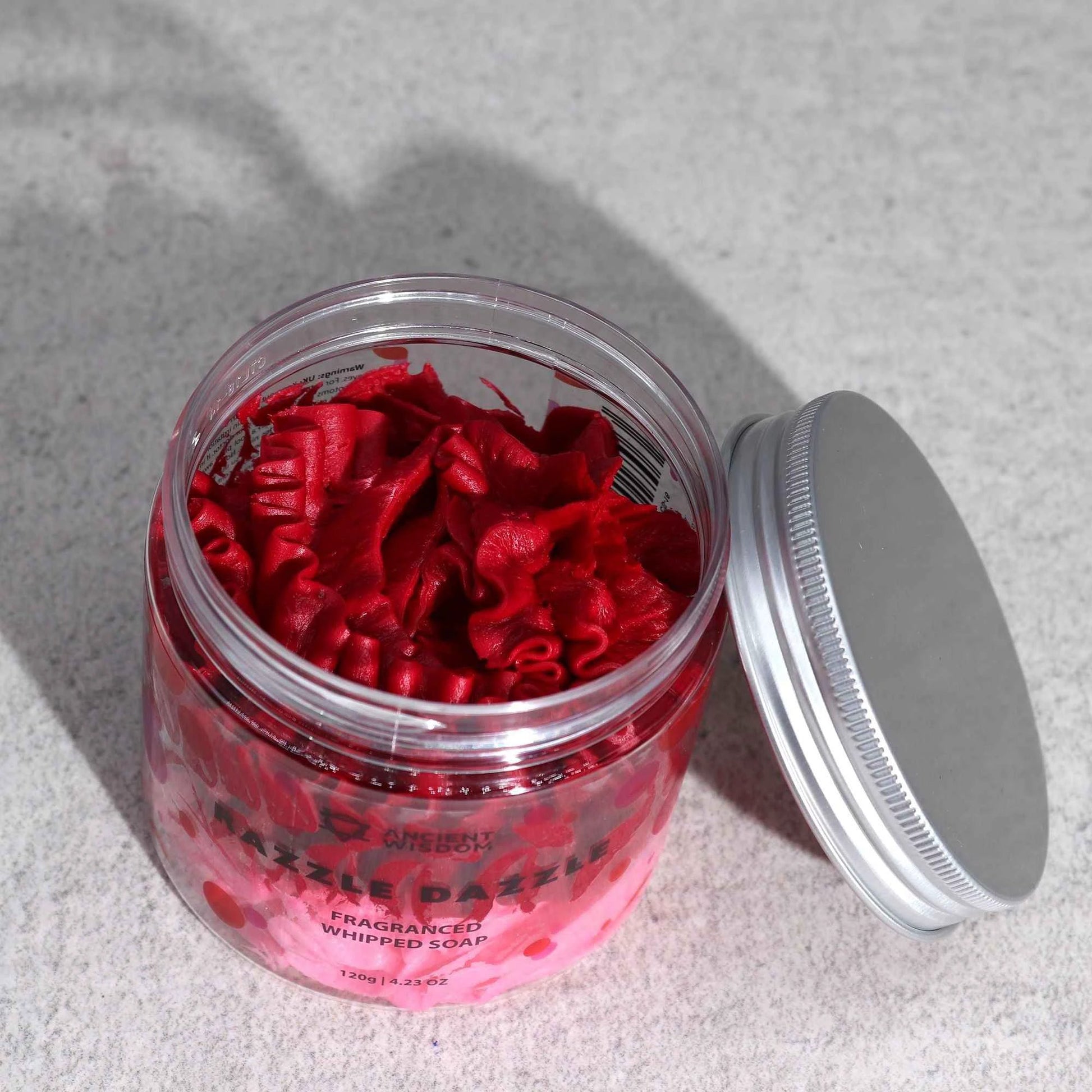 Razzle Dazzle Whipped Cream Soap – Raspberry Slush 120g