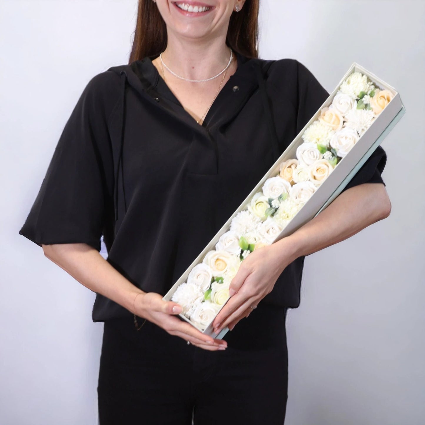 Extra Long Box - Wedding Blessings - White & Ivory by AW Dropship UK