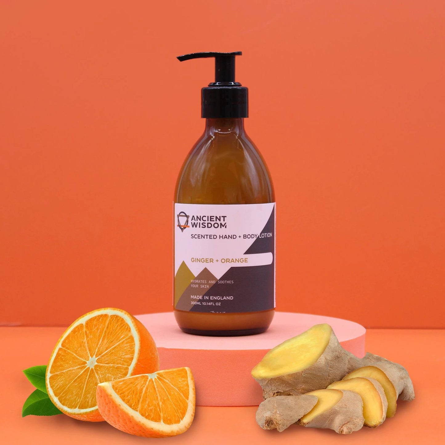 Ginger & Orange Lotion 300ml by AW Dropship UK