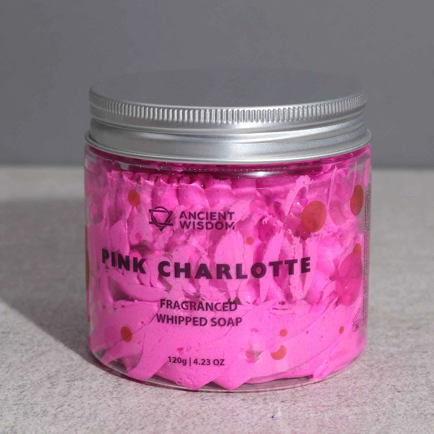 Pink Charlotte Whipped Cream Soap 120g – Calming Cleanse