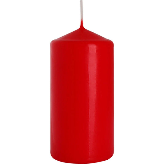 Pillar Candle 60x120mm - Red by AW Dropship UK