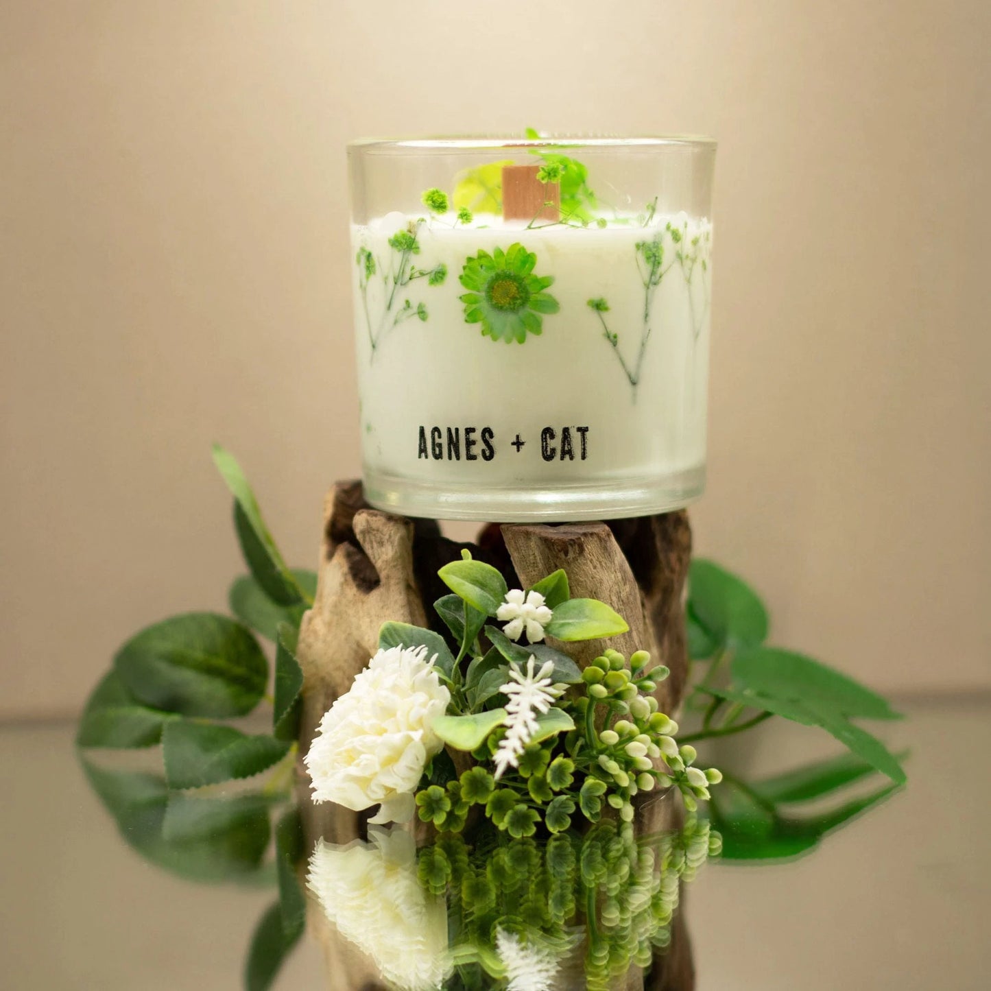Agnes + Cat Botanical Soy Wax Candle - Fellberry by AW Dropship UK