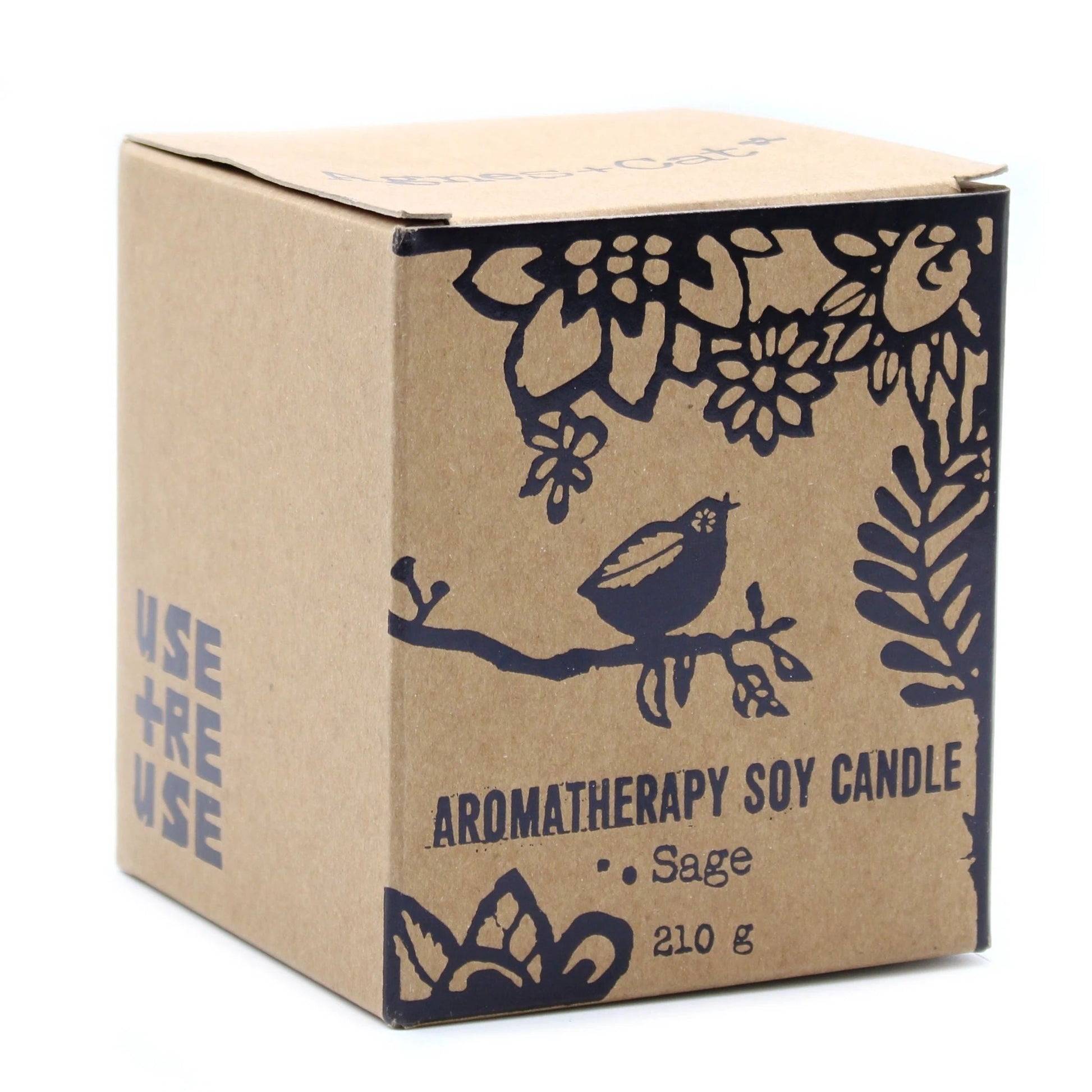 Agnes + Cat Herb Garden Candles - Sage by AW Dropship UK