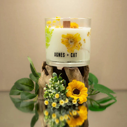 Agnes + Cat Botanical Soy Wax Candle - Rydal Oudh by AW Dropship UK