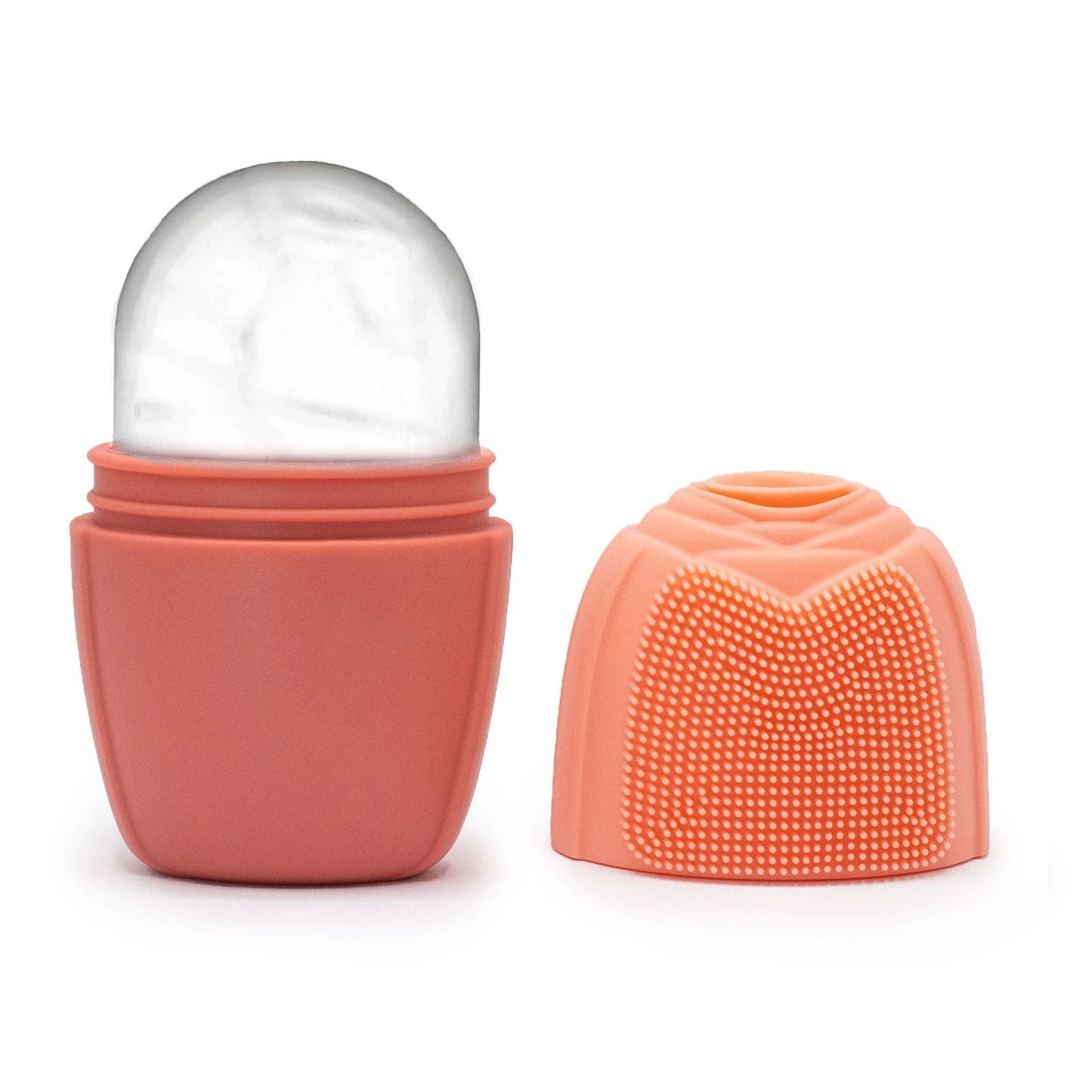 Silicone Ice Face Roller - roller - peach by AW Dropship UK