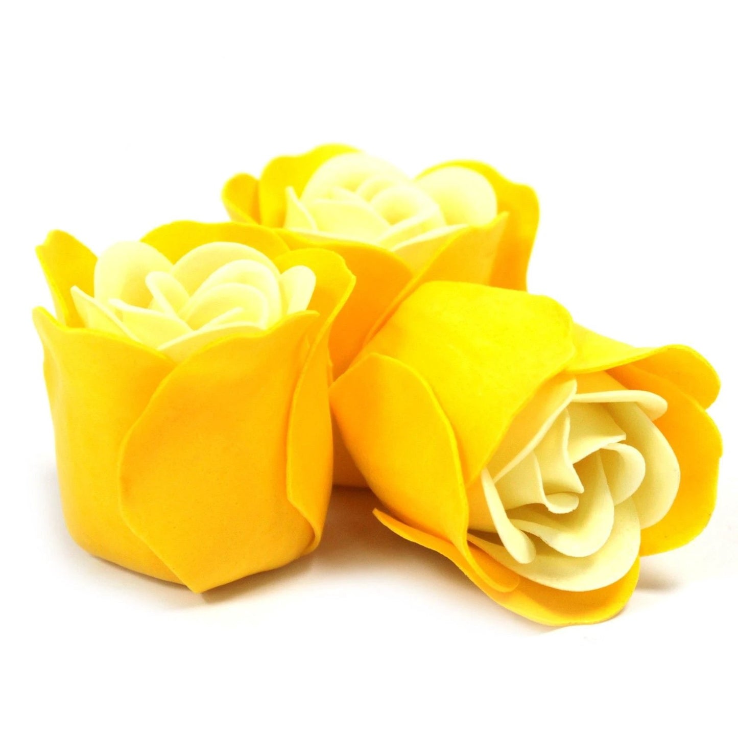 Set of 3 Soap Flower Heart Box - Spring Roses by AW Dropship UK