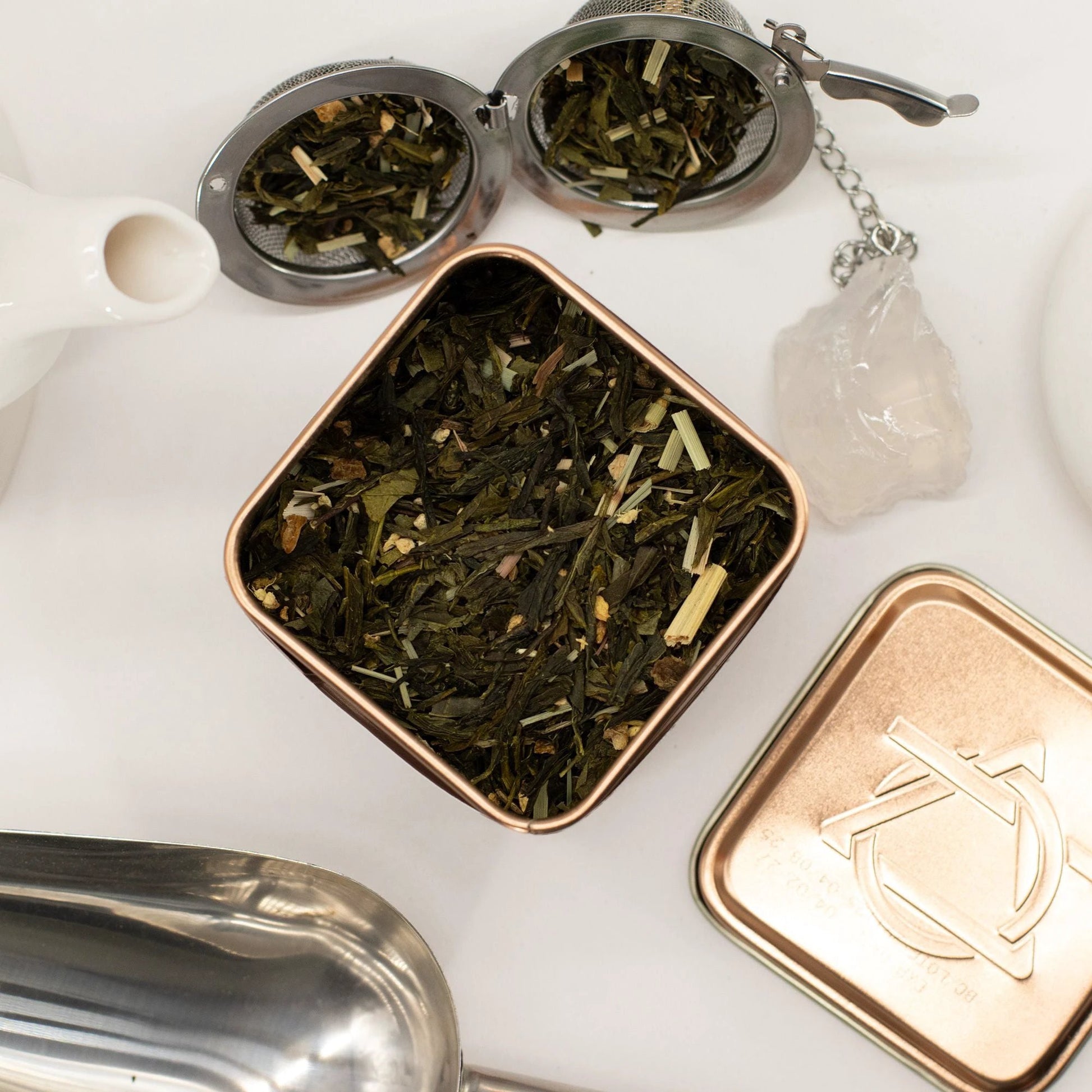 50g Classic Green Tea with Lemon and Ginger by AW Dropship UK