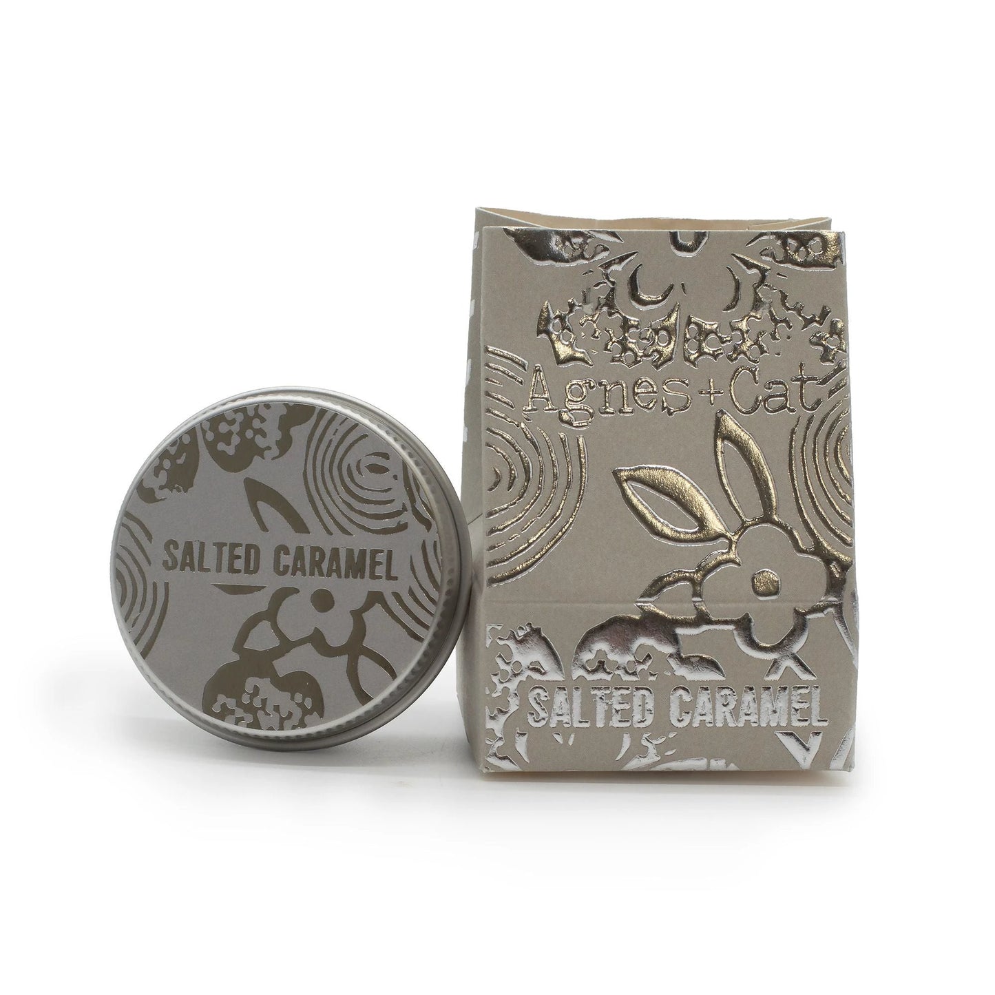 Agnes And Cat Lip Balm Salted Caramel Creamy Nourishing Everyday Lip Care UK Hand Poured by AW Dropship UK