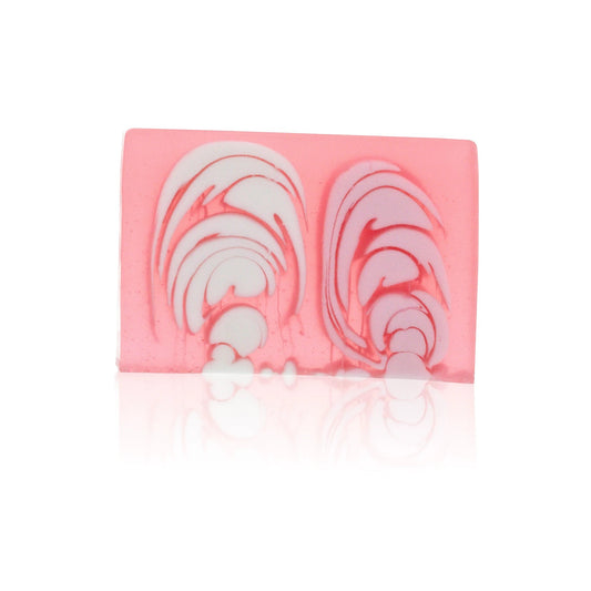 Handcrafted Rose Soap Slice 100g Delicate Aromatic Bar For Daily Spa Quality Skincare by AW Dropship UK