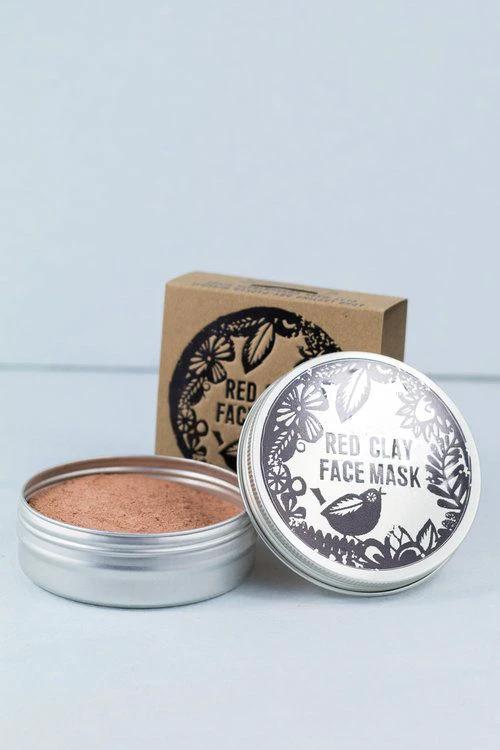 Agnes And Cat Natural Red Clay Face Mask For Clearer Skin With Spa Like Finish And Mineral Rich Formula by AW Dropship UK