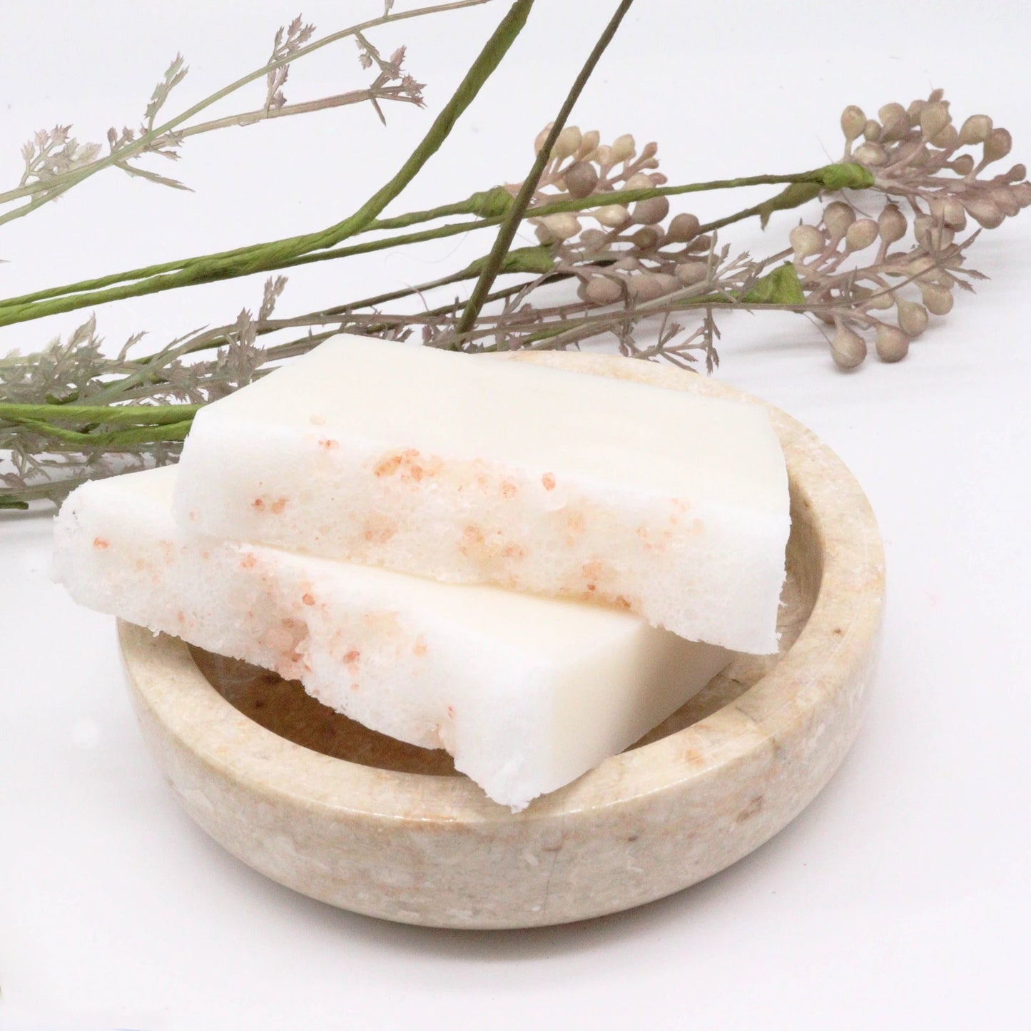 Himalayan Cava Soap Bar With Champagne Fragrance And Pink Himalayan Salt Handcrafted 100g by AW Dropship UK