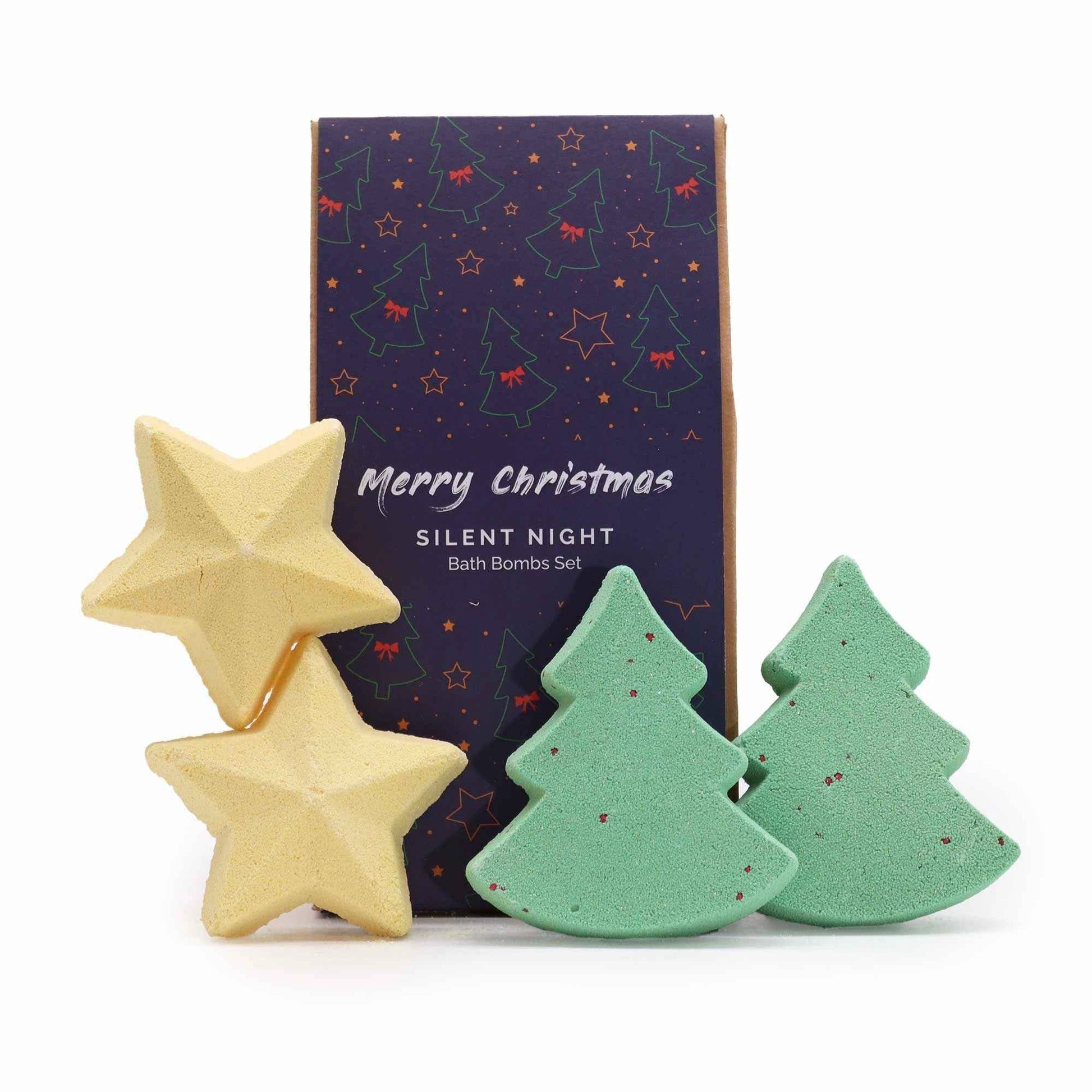 Silent Night Christmas Bath Bomb Gift Set – Festive Luxury