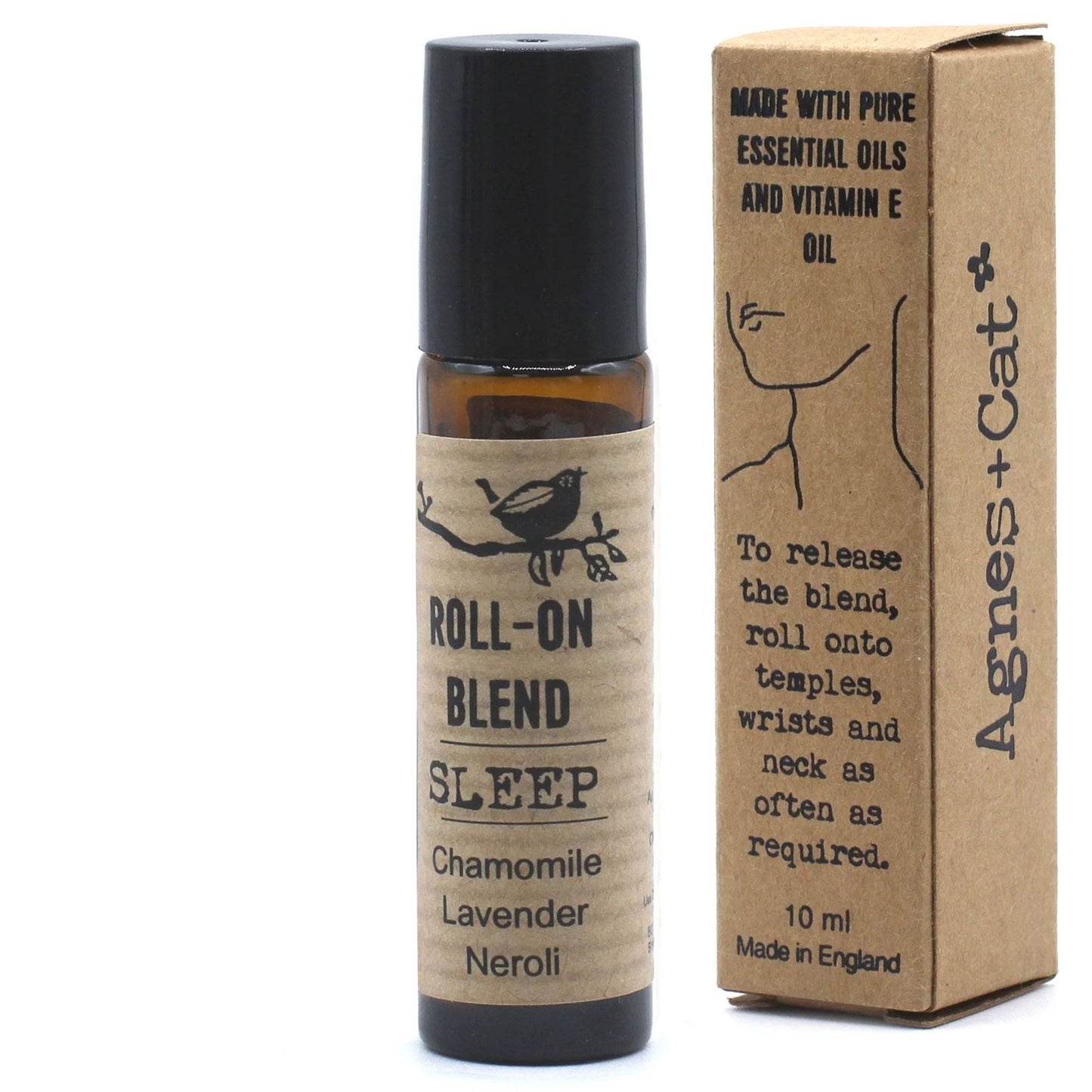 Agnes + Cat Roll On Essential Oil Blend - SLEEP by AW Dropship UK