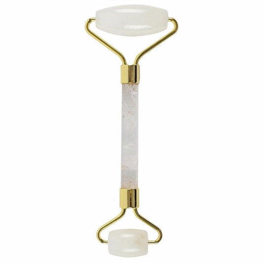 Gemstone Face Roller - Rock Quartz by AW Dropship UK
