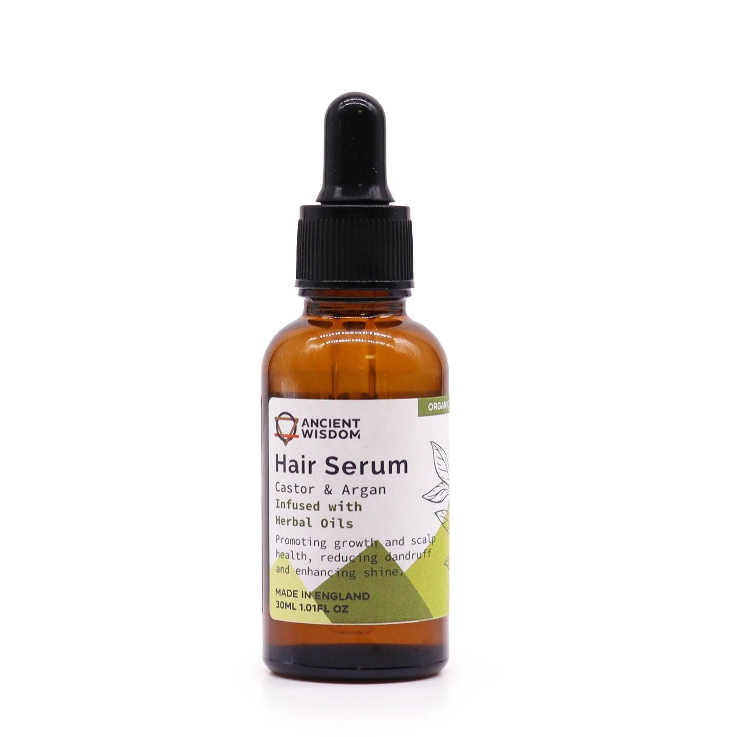 Organic Hair Serum 30ml - Herbal by AW Dropship UK