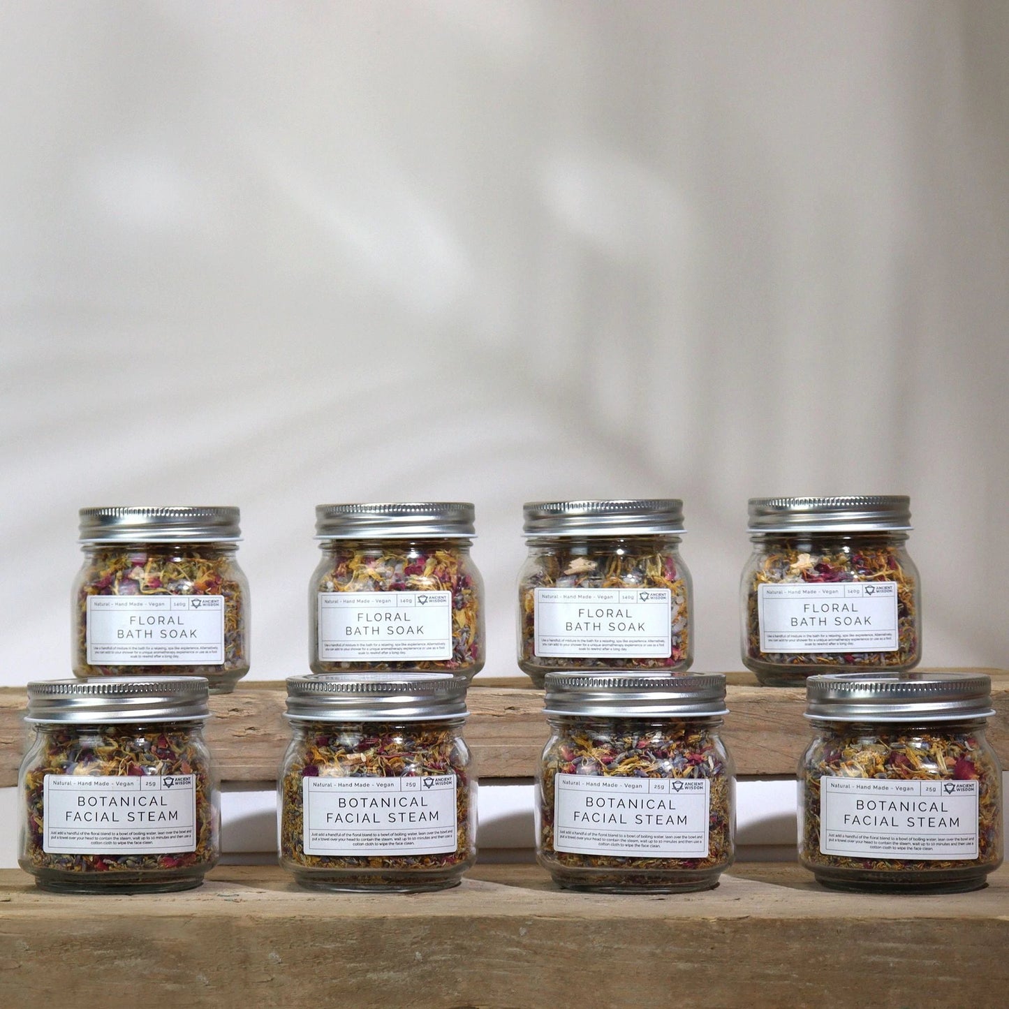 Floral Bath Soak - Natural - 140g by AW Dropship UK