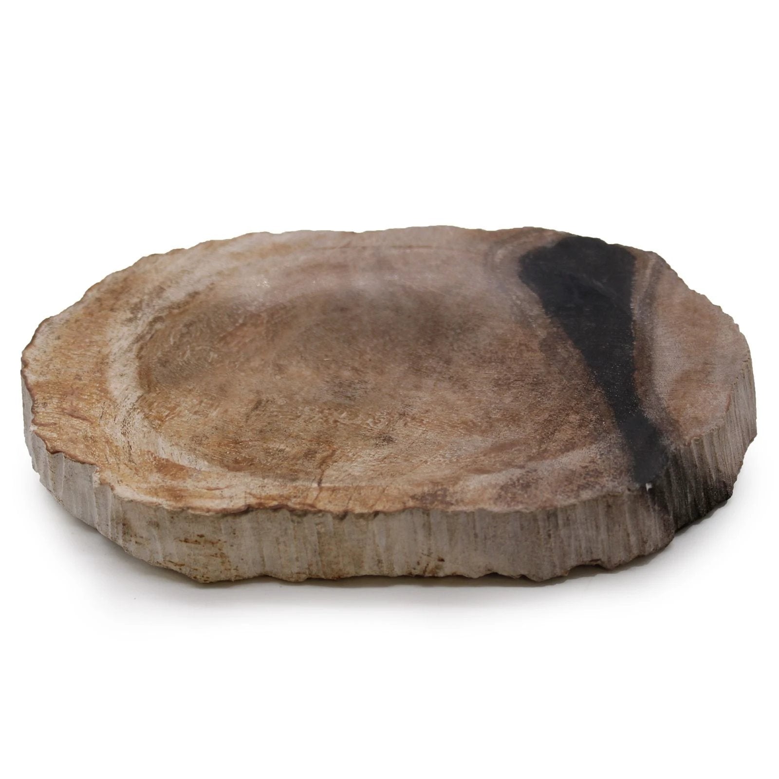 Petrified Wood Brown/Black Soap Dish by AW Dropship UK