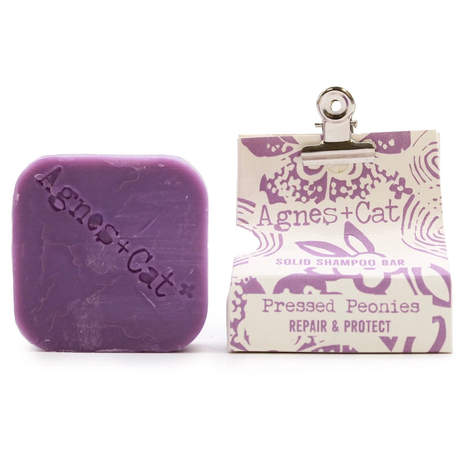 Agnes + Cat Pressed Peonies Solid Shampoo by AW Dropship UK