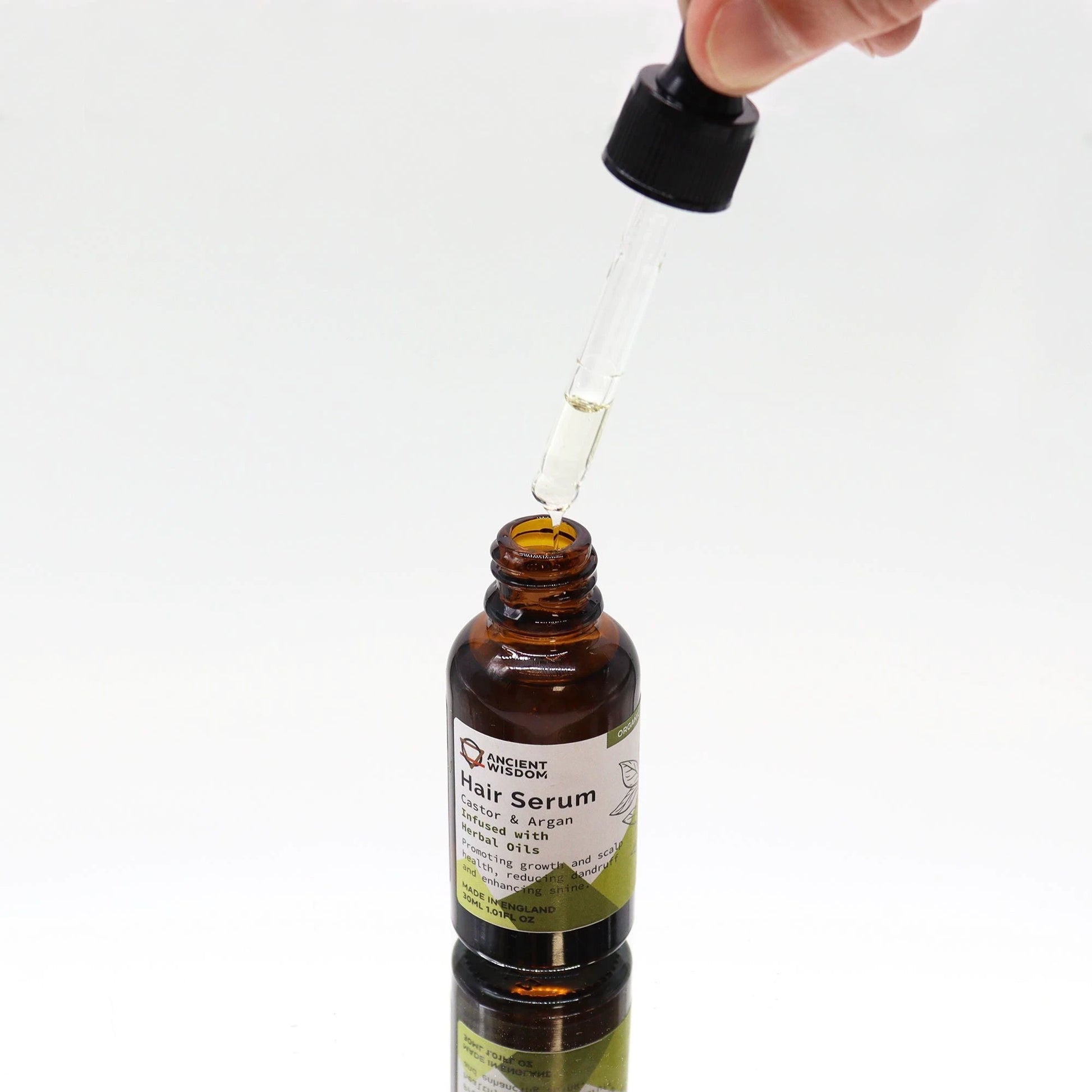 Organic Hair Serum 30ml - Herbal by AW Dropship UK