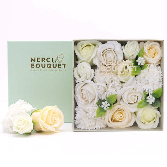 Square Box - Wedding Blessings - White & Ivory by AW Dropship UK
