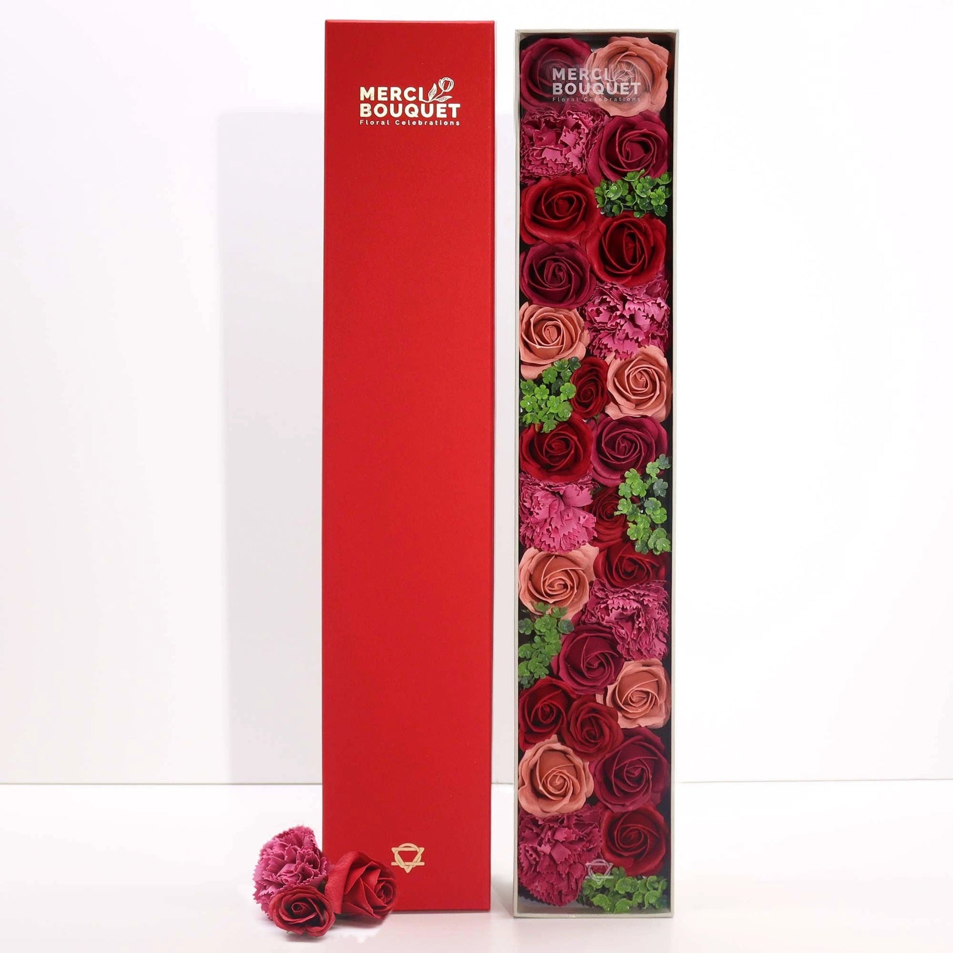 Extra Long Box - Vintage Roses by AW Dropship UK