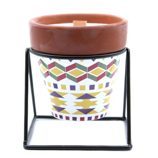Agnes + Cat Herb Garden Candles - Geranium by AW Dropship UK