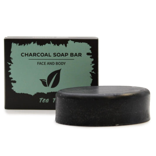Charcoal Soap 85g - Tea Tree by AW Dropship UK