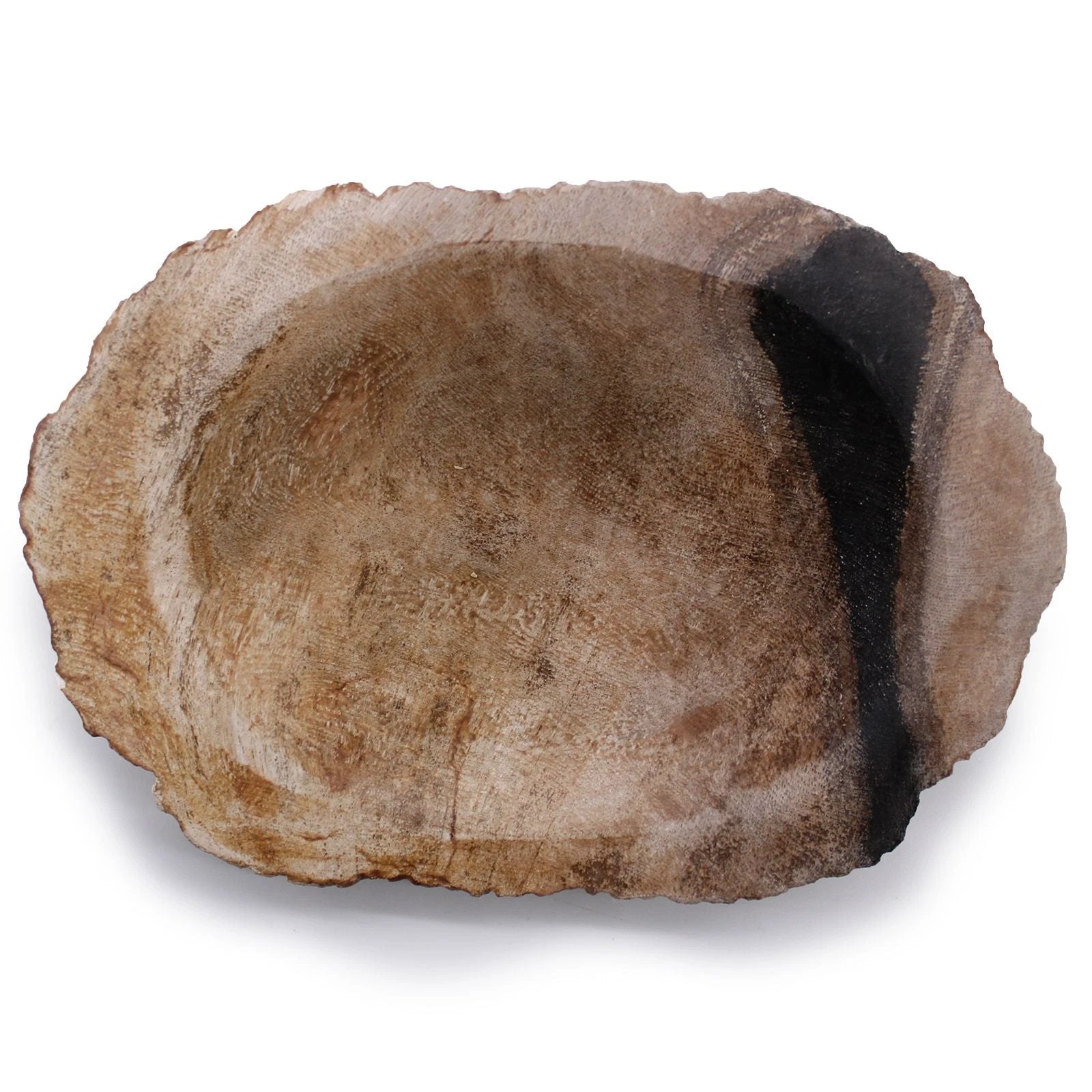 Petrified Wood Brown/Black Soap Dish by AW Dropship UK