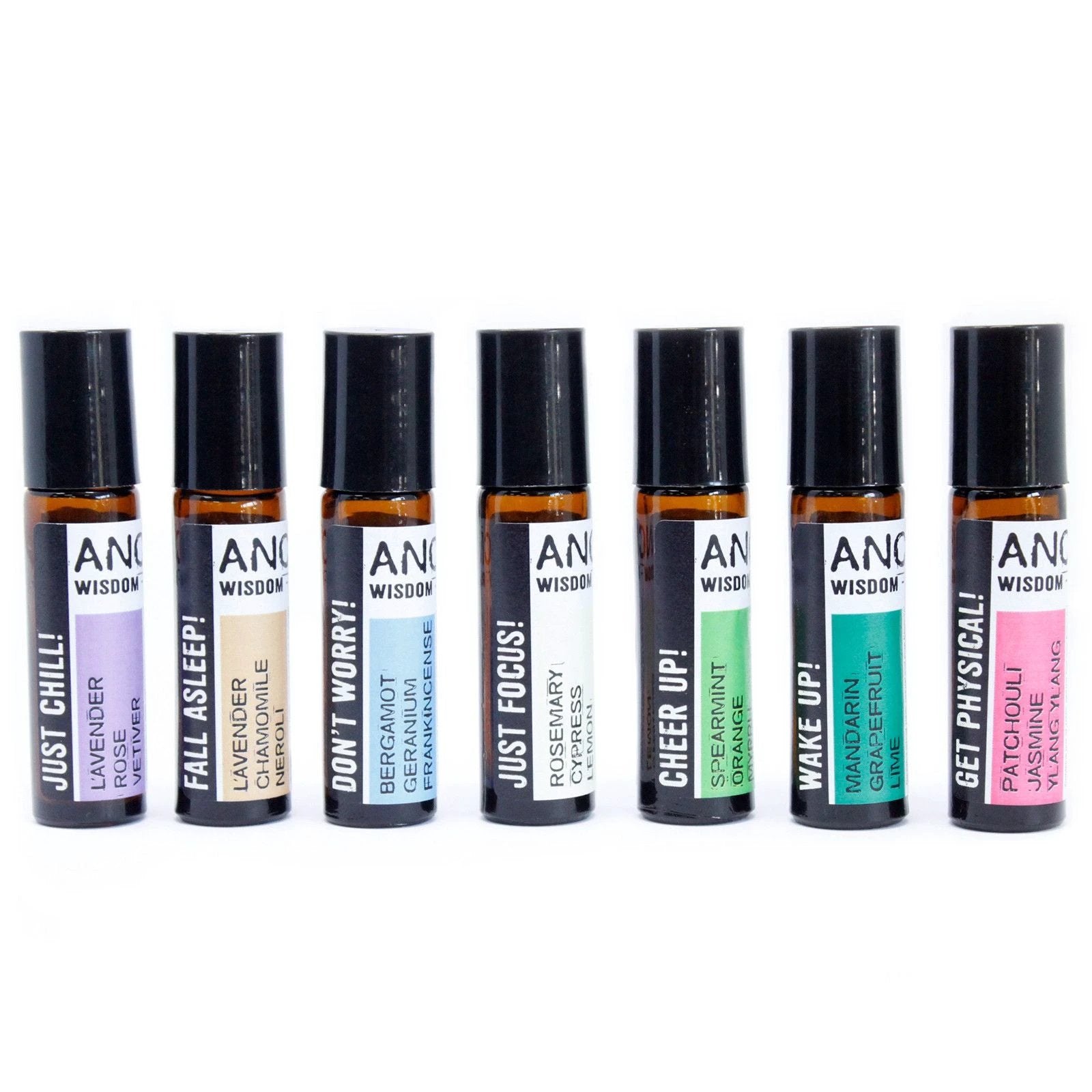 10ml Roll On Essential Oil Blend - Get Physical! by AW Dropship UK