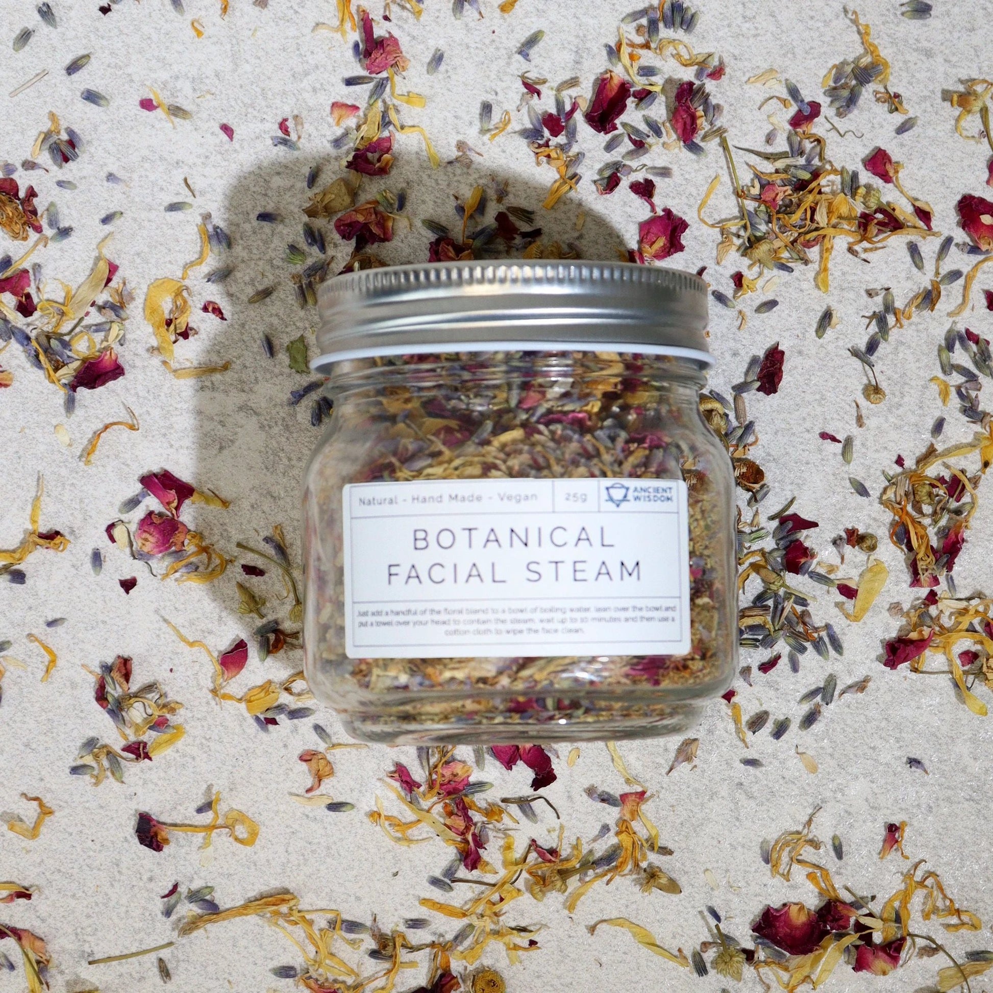Botanical Facial Steam Blend - Natural 250g by AW Dropship UK