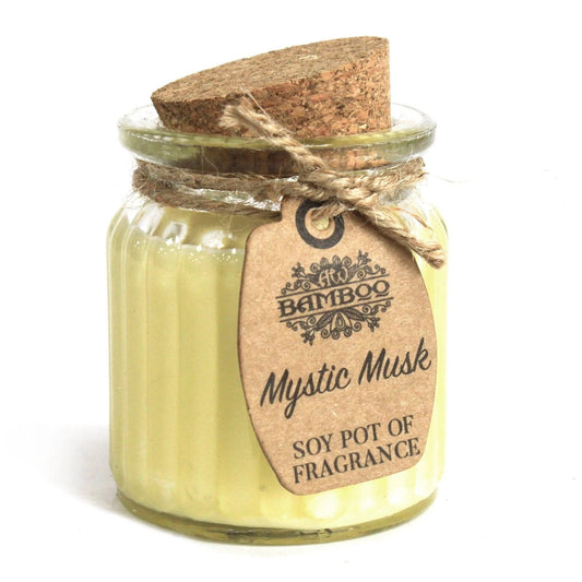 Mystic Musk Soy Pot of Fragrance Candles by AW Dropship UK