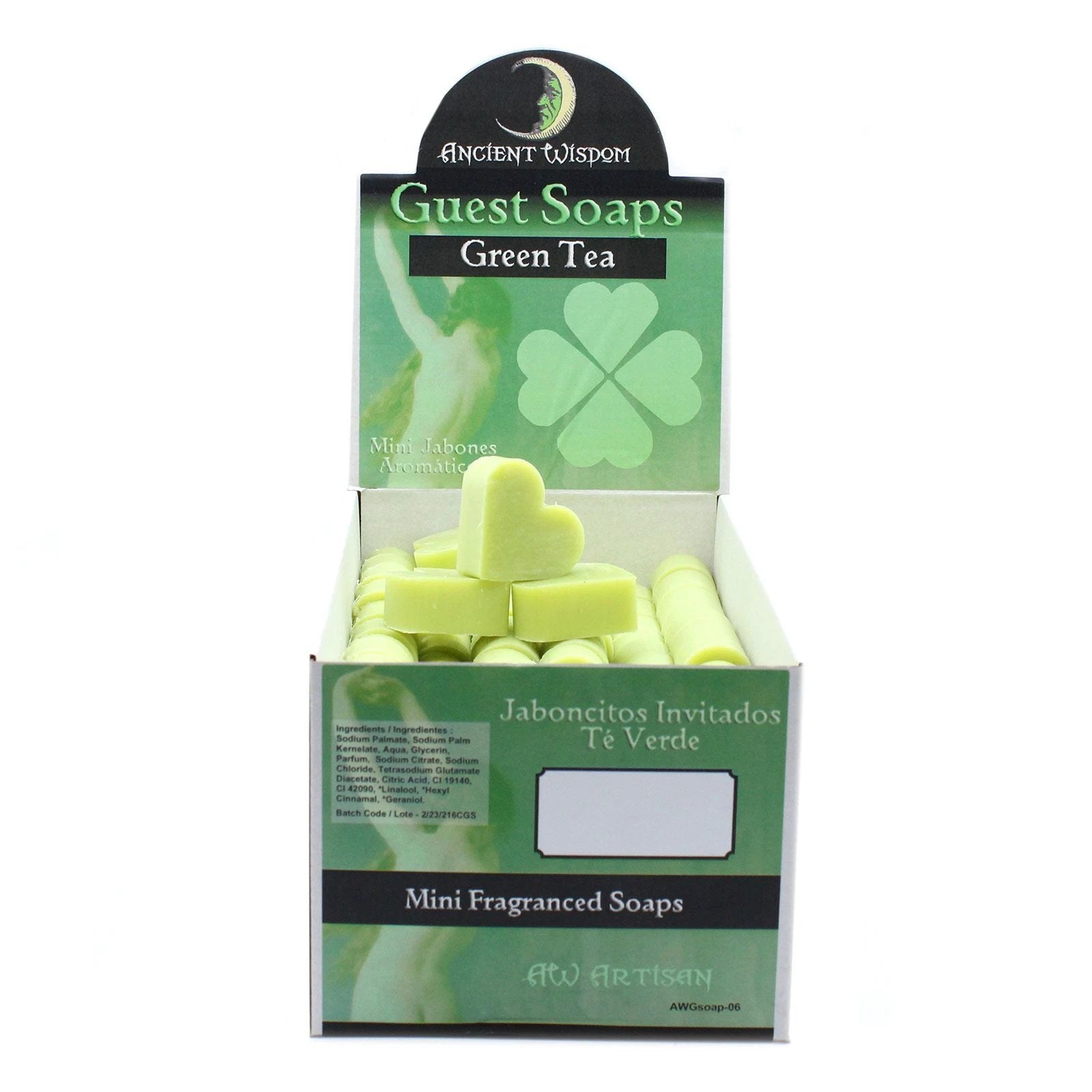 Heart Guest Soap - Green Tea by AW Dropship UK
