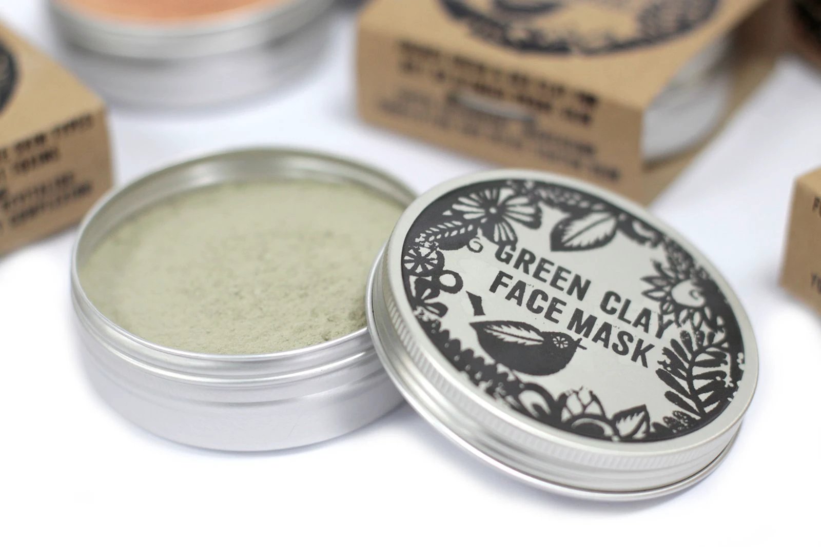 Agnes And Cat Green Clay Face Mask Purifying And Gentle Cleansing For Fresh Refreshed Skin by AW Dropship UK