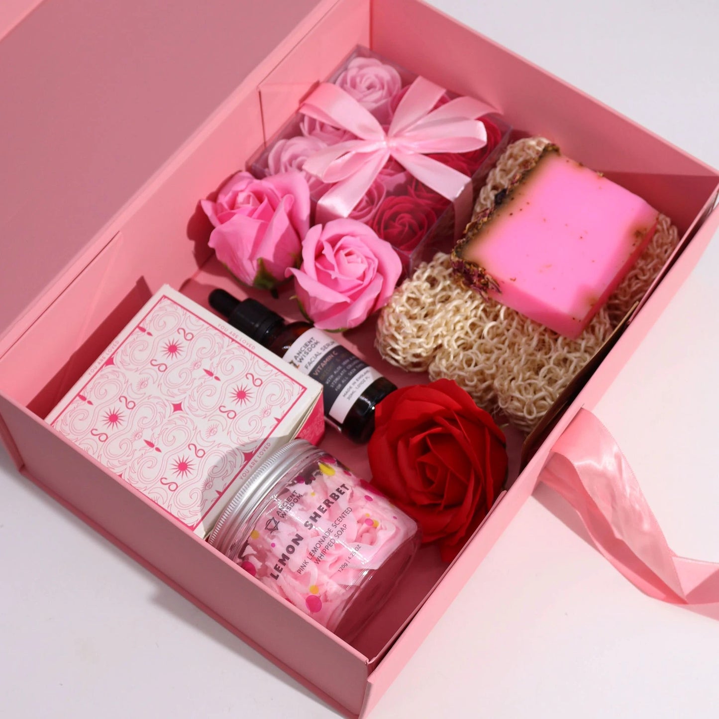 Flat Pack Gift Box - Large (28.2x20.2x9.2cm) - Red by AW Dropship UK