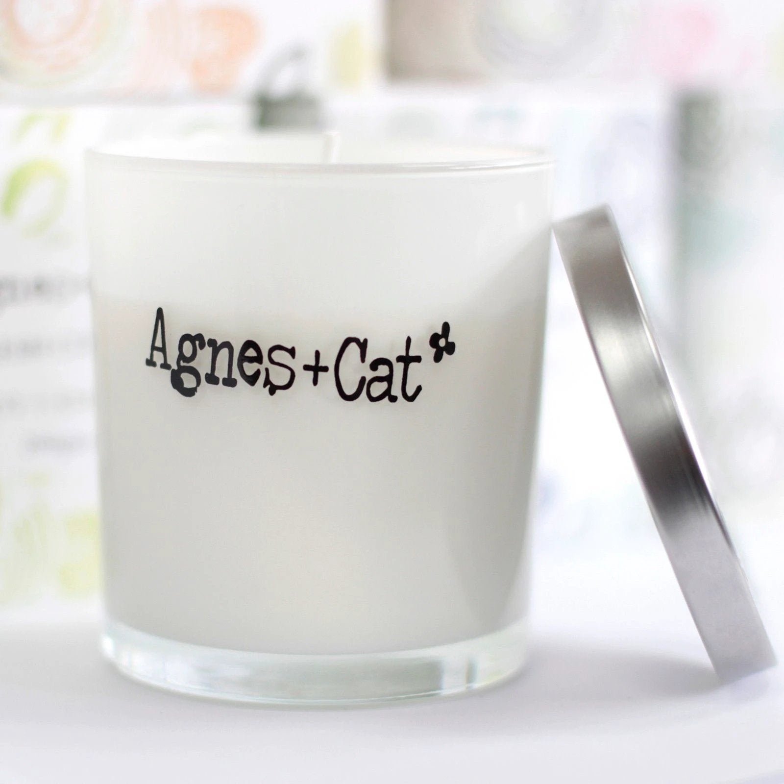 Agnes + Cat Votive Candle - Dolly Blue by AW Dropship UK