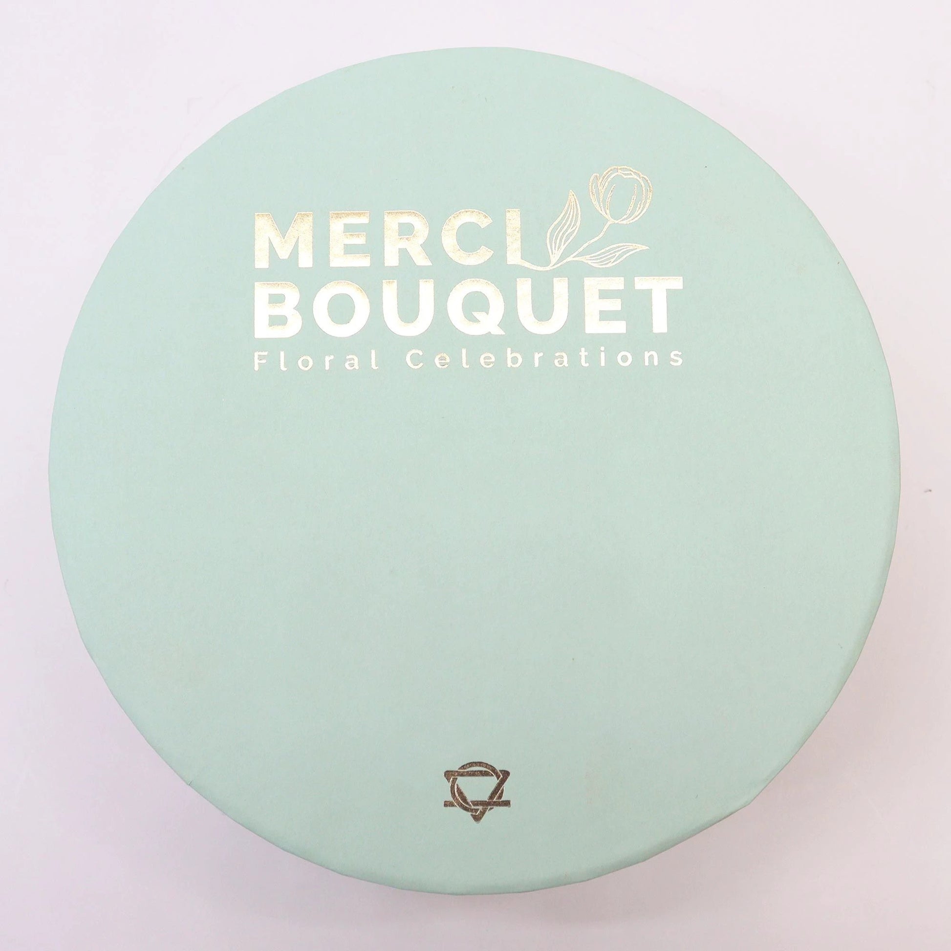 Round Box - Spring Celibrations - Yellow & Greens by AW Dropship UK
