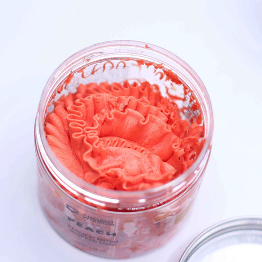 Peach Whipped Soap 120g – Fluffy, Fruity Cleansing Treat