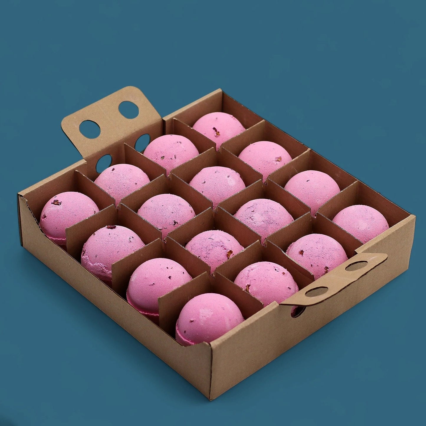 Set Of 3 Rose And Petals Bath Bombs UK Crafted 180g Each With Real Petals And Calming Rose Fragrance by AW Dropship UK