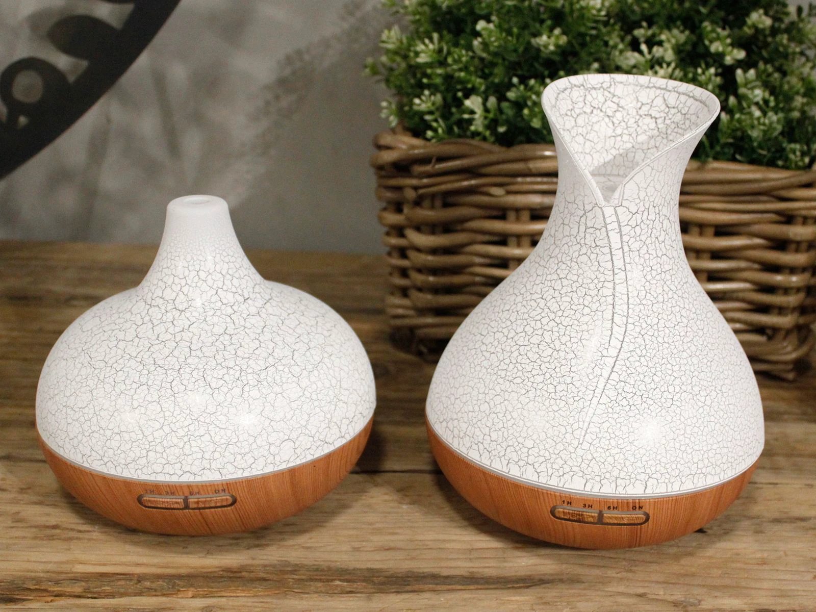 Santorini Atomiser - Shell Effect - USB - Colour Change - Timer by AW Dropship UK