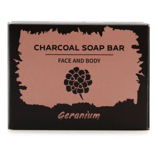 Charcoal Soap 85g - Geranium by AW Dropship UK