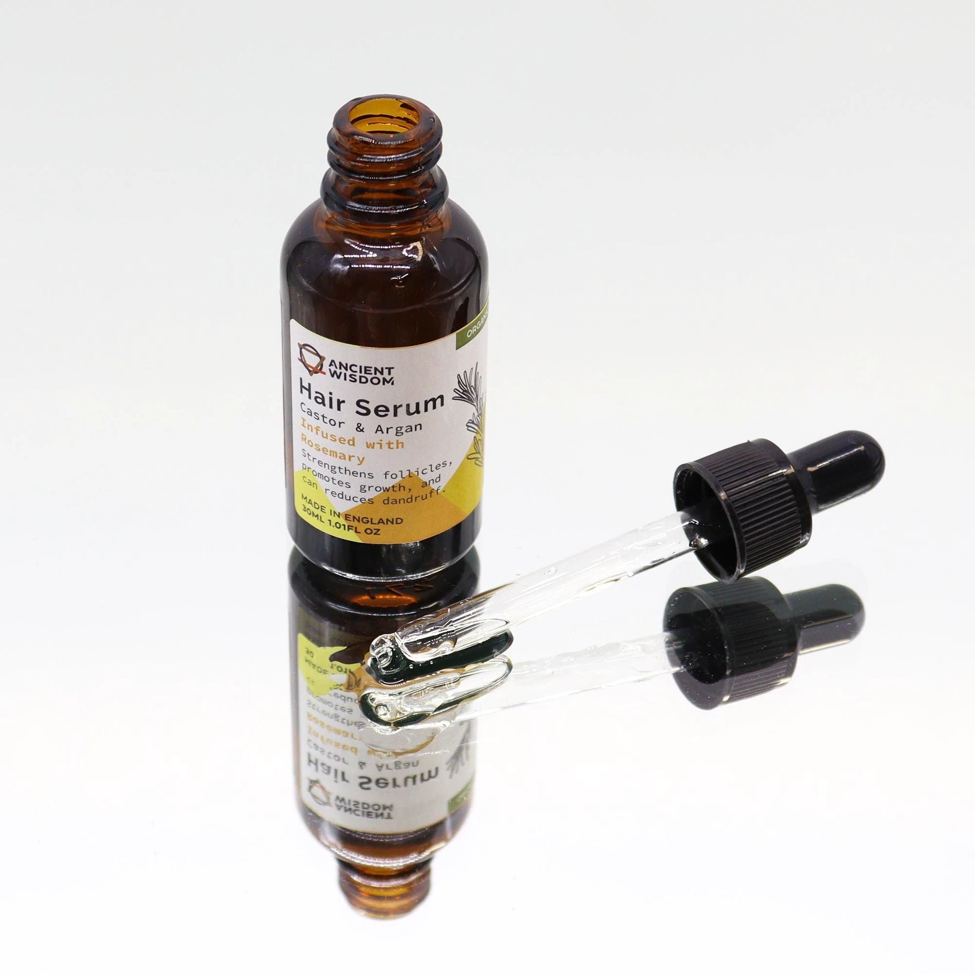 Organic Hair Serum 30ml - Rosemary by AW Dropship UK