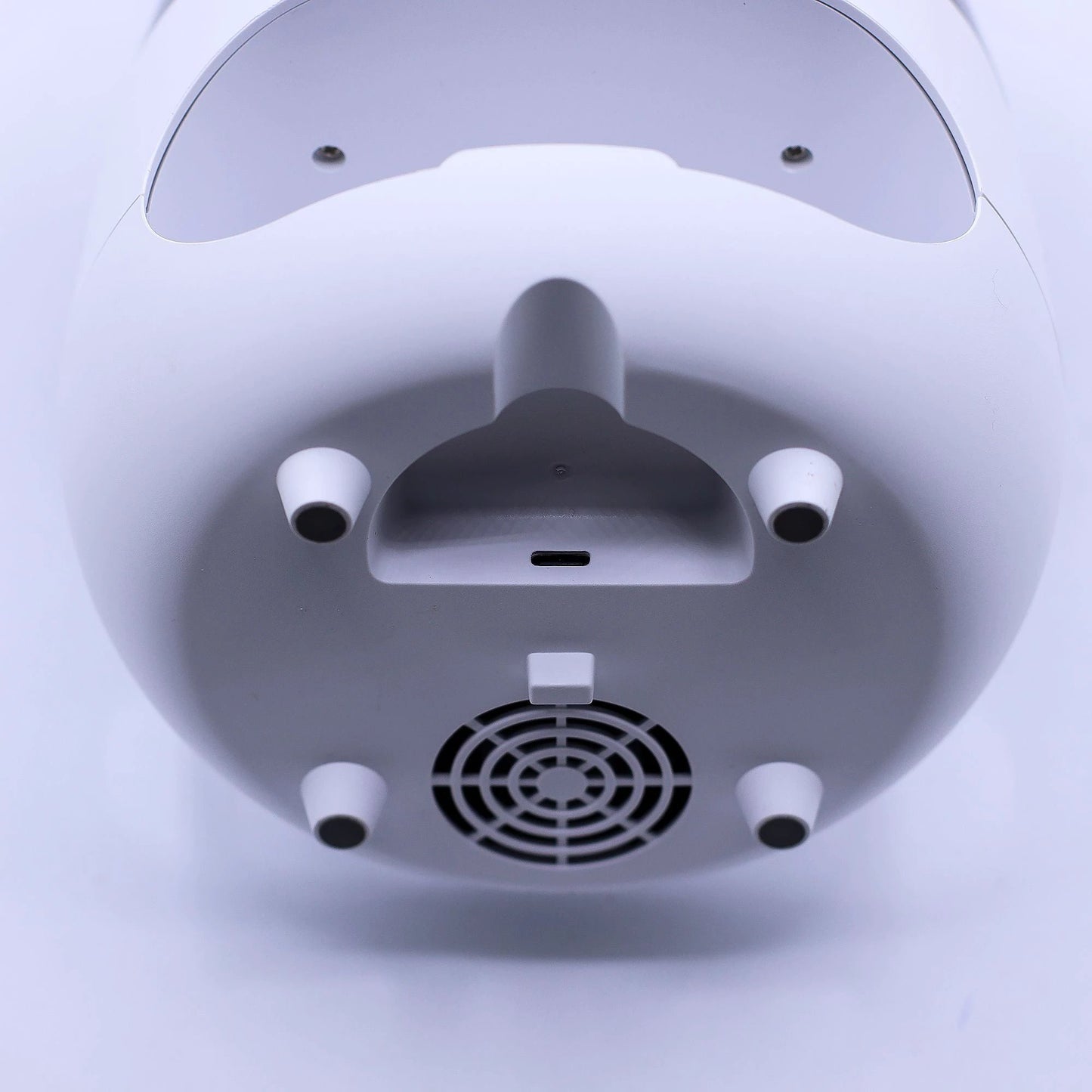 Salt Stone Flame Effect Aroma Diffuser - White USB - Colour Change and Timer by AW Dropship UK