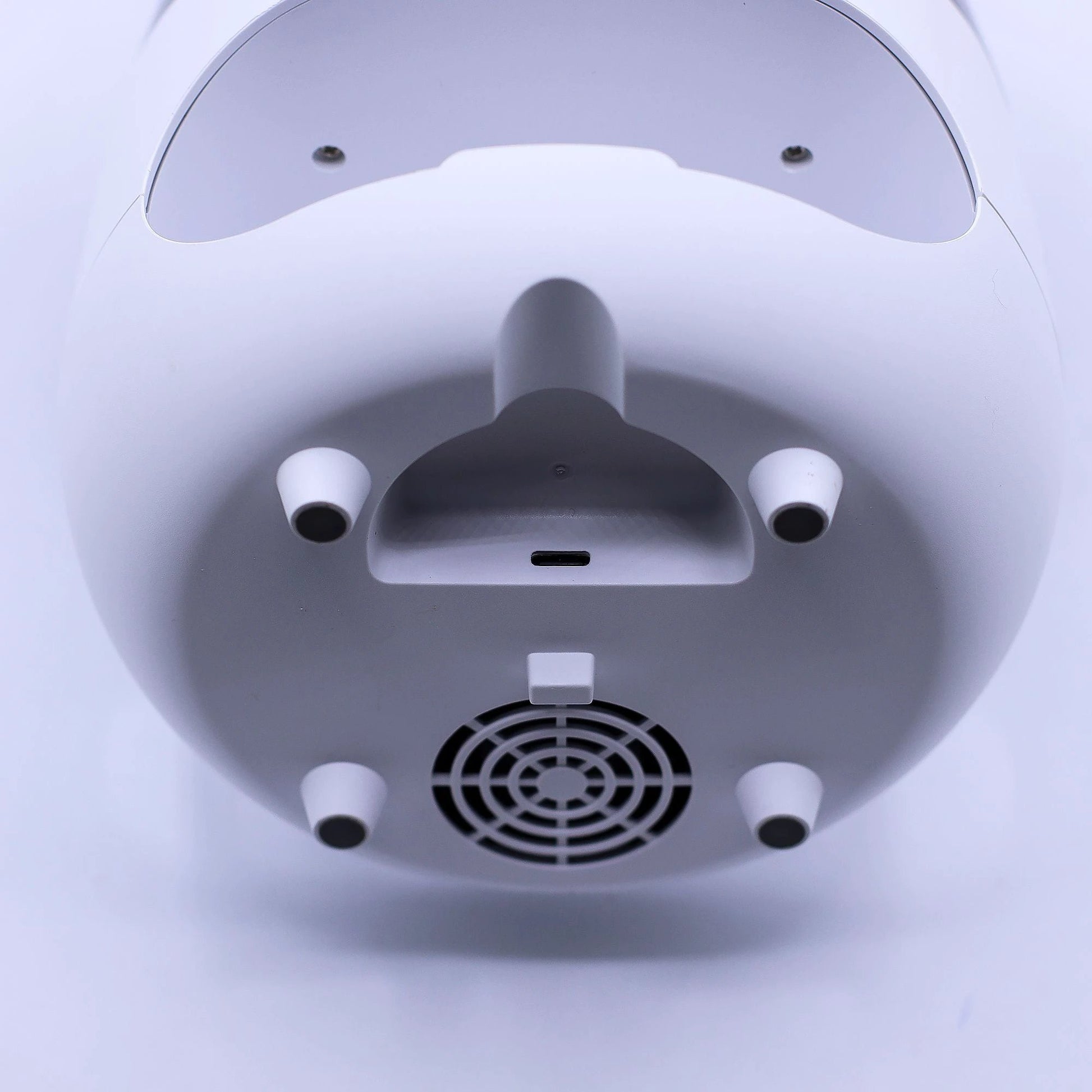 Salt Stone Flame Effect Aroma Diffuser - White USB - Colour Change and Timer by AW Dropship UK